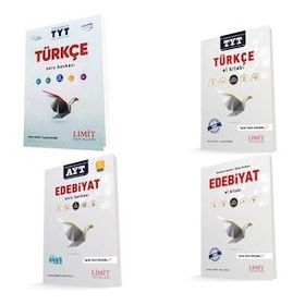 Limit Yayınları - TYT AYT Türkçe Edebiyat Seti 4 Kitap