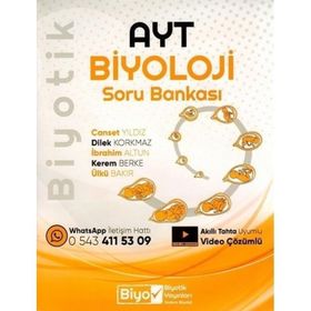 Limit Yayınları TYT Fizik ve TYT AYT Biyoloji Soru Bankası 2 Kitap Set