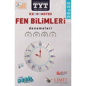 Limit Yayınları TYT Kronometre Fen Bilimleri Denemeleri