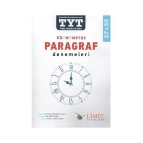 Limit Yayınları TYT Kronometre Paragraf Denemeleri 2020