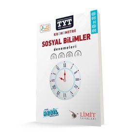 Limit Yayınları TYT Kronometre Sosyal Bilimler 20x20 Deneme