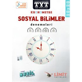 Limit Yayınları TYT Kronometre Sosyal Bilimler 20x20 Deneme