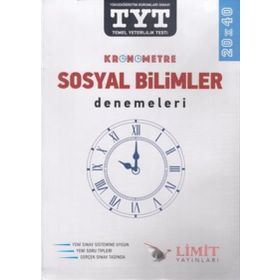 Limit Yayınları TYT Kronometre Sosyal Bilimler Denemeleri