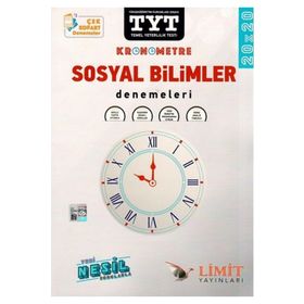 Limit Yayınları TYT Kronometre Sosyal Bilimler Denemeleri