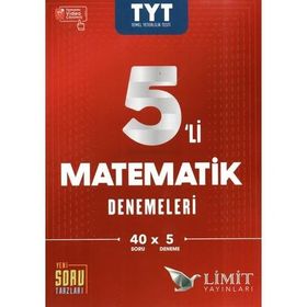 Limit Yayınları TYT Matematik 5li Deneme