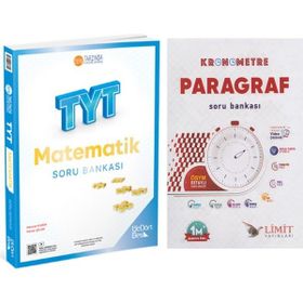 Limit Yayınları TYT Paragraf ve Üç Dört Beş Matematik Soru Bankası 2 Kitap Set