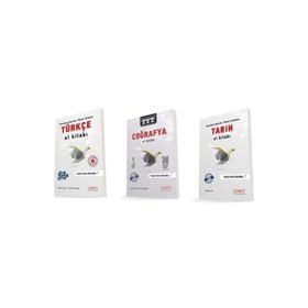 Limit Yayınları TYT Türkçe Coğrafya Tarih Konu Anlatımı 3 Kitap Set