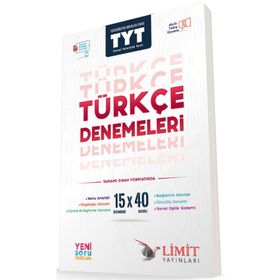 Limit Yayınları TYT Türkçe Yeni Soru Tarzları ile Denemeleri