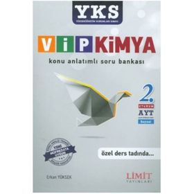 Limit Yayınları YKS 2. Oturum AYT VİP Kimya Konu Anlatımlı Soru Bankası