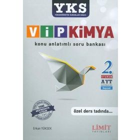 Limit Yayınları YKS 2. Oturum AYT VİP Kimya Konu Anlatımlı Soru Bankası