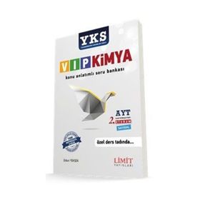 Limit Yayınları YKS 2. Oturum AYT VİP Kimya Konu Anlatımlı Soru Bankası