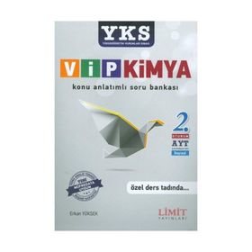 Limit Yayınları YKS 2. Oturum AYT VİP Kimya Konu Anlatımlı Soru Bankası