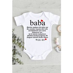 Limon Baba Doğum Günü Yazılı Zıbın Body