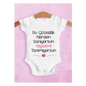 Limon Unisex Bebek Beyaz Teyzeye Özel Zıbın