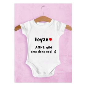 Limon Unisex Bebek Beyaz Teyzeye Özel Zıbın
