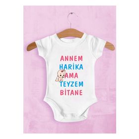 Limon Unisex Bebek Beyaz Teyzeye Özel Zıbın
