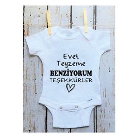 Limon Unisex Bebek Beyaz Teyzeye Özel Zıbın