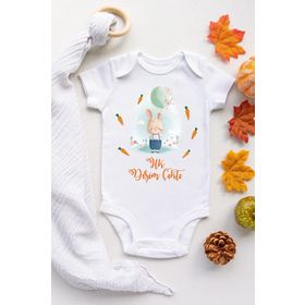 Limon Unisex Dişim Çıktı Kısa Kol Çıtçıtlı Body Zıbın