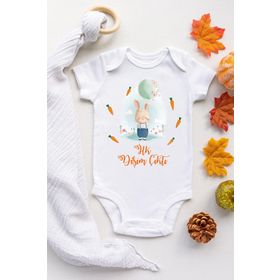 Limon Unisex Dişim Çıktı Kısa Kol Çıtçıtlı Body Zıbın