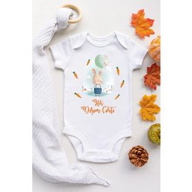 Limon Unisex Dişim Çıktı Kısa Kol Çıtçıtlı Body Zıbın