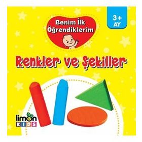Limonkids-Benim İlk Öğrendiklerim Renkler ve Şekiller