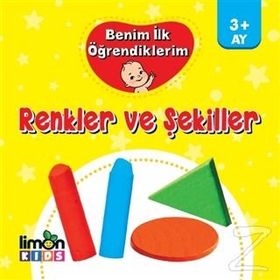 Limonkids-Benim İlk Öğrendiklerim Renkler ve Şekiller