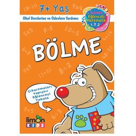 Limonkids-Çıkartmalı Bölme-İlkokul Eğlenceli Matematik