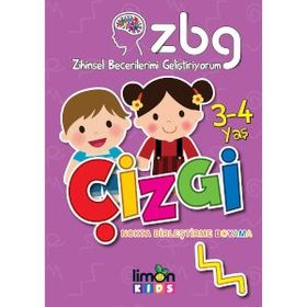 Limonkids Çizgi 3-4 Yaş-Zihinsel Becerilerimi Geliştiriyorum