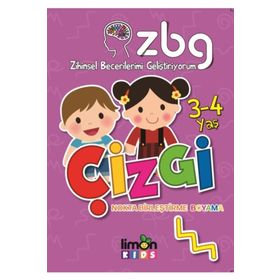 Limonkids Çizgi 3-4 Yaş-Zihinsel Becerilerimi Geliştiriyorum