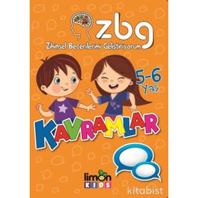 Limonkids-Kavramlar 5-6 Yaş-Zihinsel Becerilerimi Geliştiriyorum