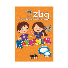 Limonkids-Kavramlar 5-6 Yaş-Zihinsel Becerilerimi Geliştiriyorum