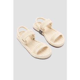 Limoya Jeannie Basic Ekru Halat Sandalet