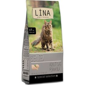 Lina Tavuklu 15 kg Kısırlaştırılmış Kedi Maması