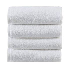 Lina Tekstil Tasarım 70x140 cm %100 Pamuklu Beyaz Banyo Havlusu