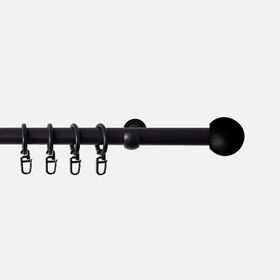 Linadora 200 cm Siyah Metal Rustik Kugel