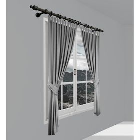 Linadora 28 mm 120 cm Siyah Rustik Trend