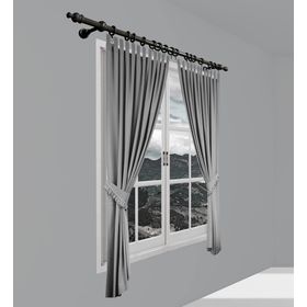 Linadora 28 mm 120 cm Siyah Rustik Trend