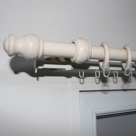 Linadora 28 mm 200 cm Beyaz Ahşap Rustik