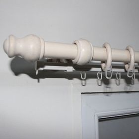 Linadora 28 mm 200 cm Beyaz Ahşap Rustik