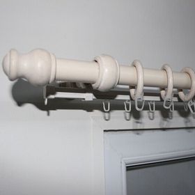 Linadora 28 mm 250 cm Beyaz Ahşap Rustik