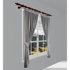 Linadora 28 mm 250 cm Ceviz Ahşap Rustik
