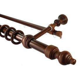Linadora 28 mm 300 cm Ceviz Ahşap Rustik