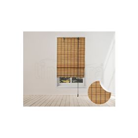 Linadora Adramis 90x180 cm Katlamalı Bambu Stor Perde