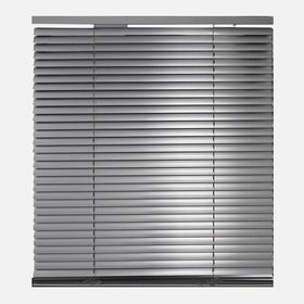 Linadora Alüminyum 25 mm 80x160 cm Gümüş Jaluzi Perde
