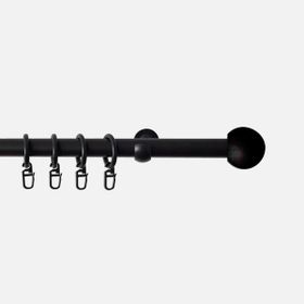 Linadora Siyah 160 cm Metal Rustik Kugel