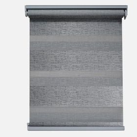 Linadora Zebra Jakar Gri 150x200 cm Stor Perde