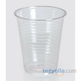 Lindera 180 ml 100'lü 30 Paket Şeffaf Plastik Bardak