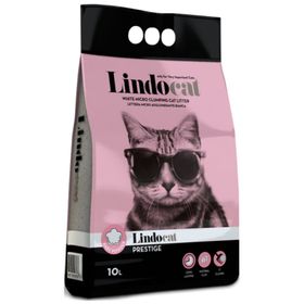 Lindo Cat 10 lt Prestige Bebek Pudra Kokulu Topaklanan İnce Taneli Bentonit Kedi Kumu