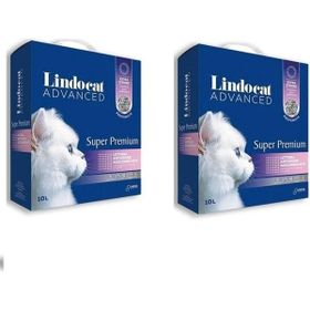Lindo Cat 10x2 lt Advanced Süper Premium Extra Strong Bebek Pudralı Topaklaşan Kedi Kumu