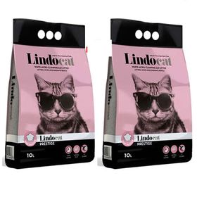 Lindo Cat 2x10 lt Bebek Parfümlü İnce Taneli Bentonit Kedi Kumu